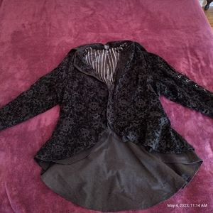 Jack Skellington Peplum Jacket Torrid size 2